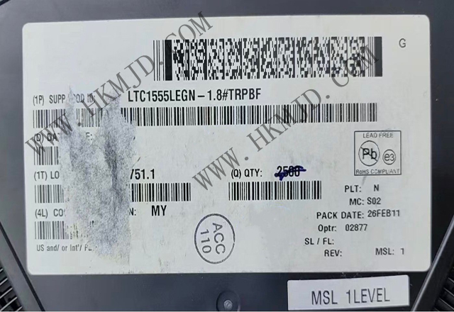 供應 LT LTC1555LEGN-1.8 SIM電源及電平轉換器